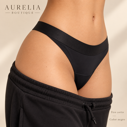 Tanga invisible con efecto alisador frontal — Tiro bajo